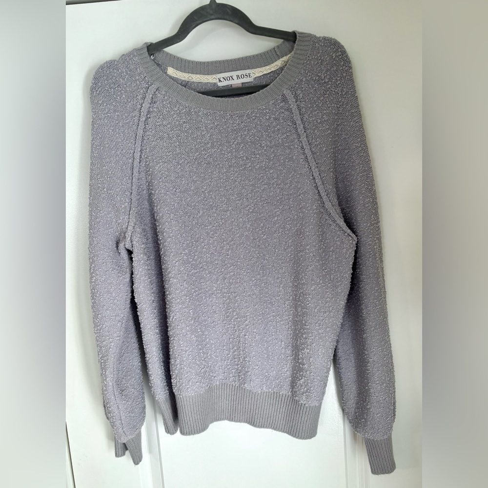 Knox Rose Light Gray Women's Sweater